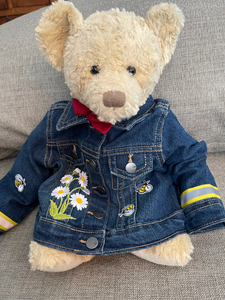 Dark Denim, Sequin Smile and Bumblebees Jacket - Size 12 Months